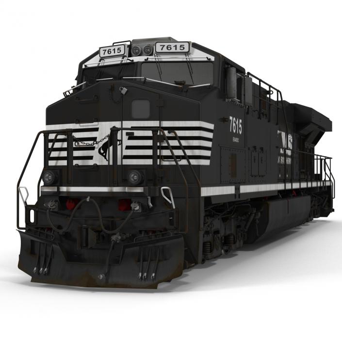 Locomotive ES40DC Norfolk Southern 3D model