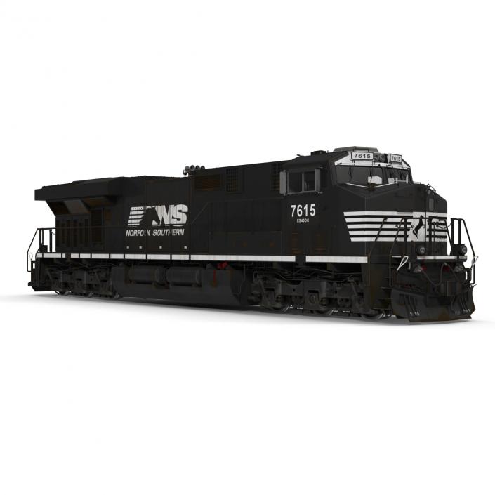 Locomotive ES40DC Norfolk Southern 3D model