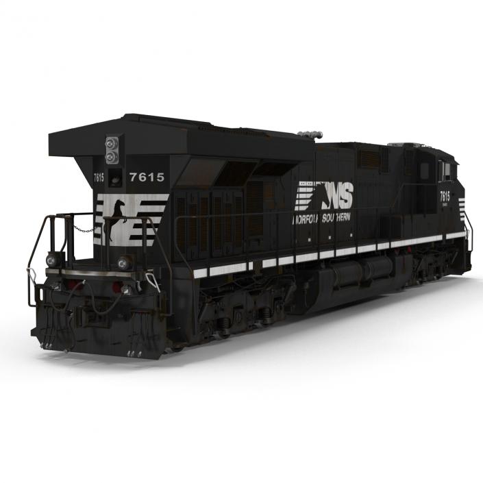 Locomotive ES40DC Norfolk Southern 3D model