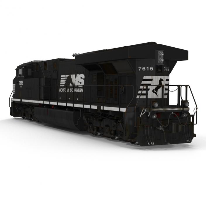 Locomotive ES40DC Norfolk Southern 3D model