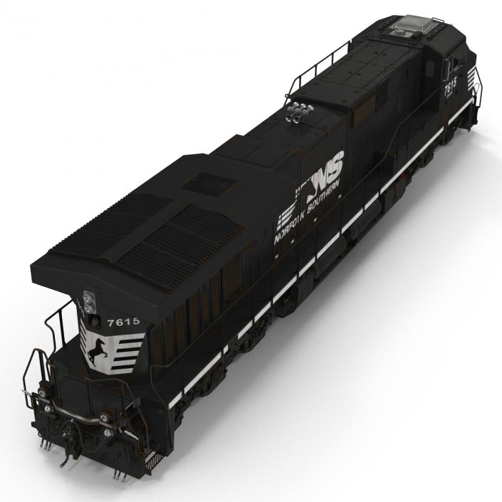 Locomotive ES40DC Norfolk Southern 3D model