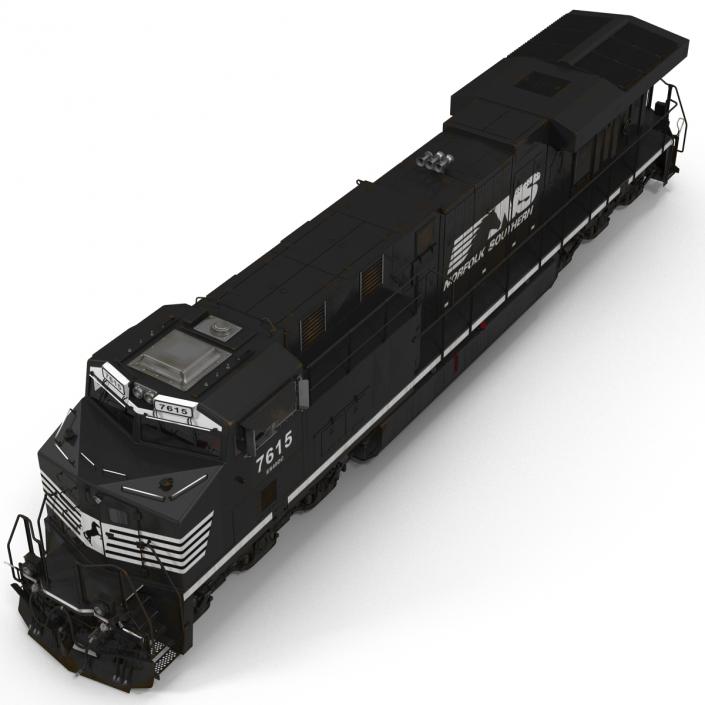 Locomotive ES40DC Norfolk Southern 3D model