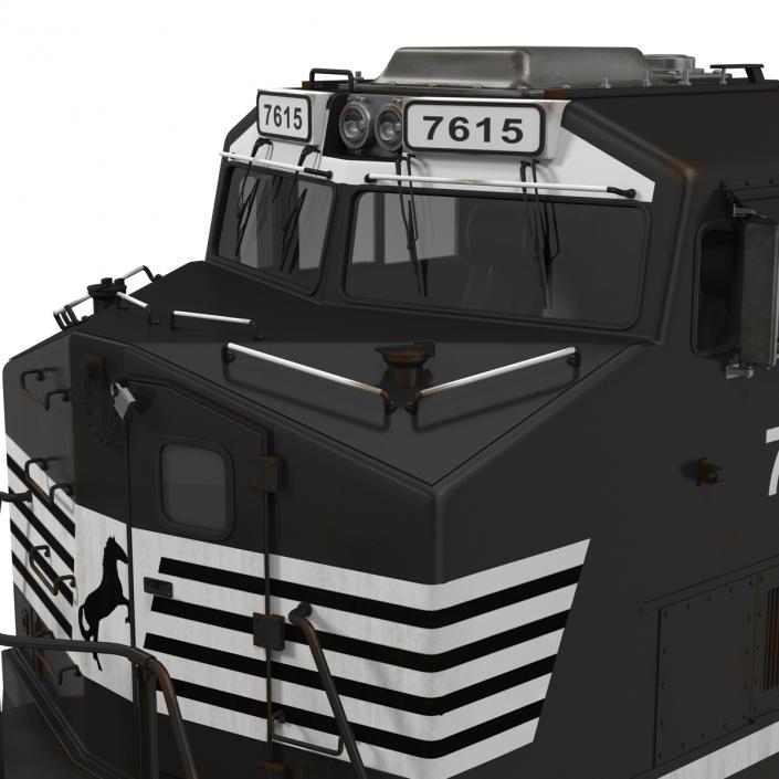 Locomotive ES40DC Norfolk Southern 3D model