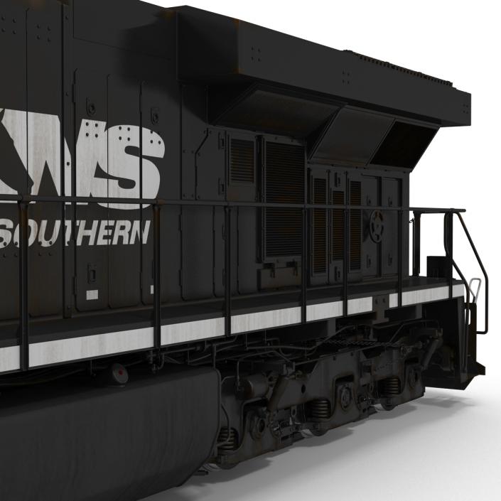 Locomotive ES40DC Norfolk Southern 3D model