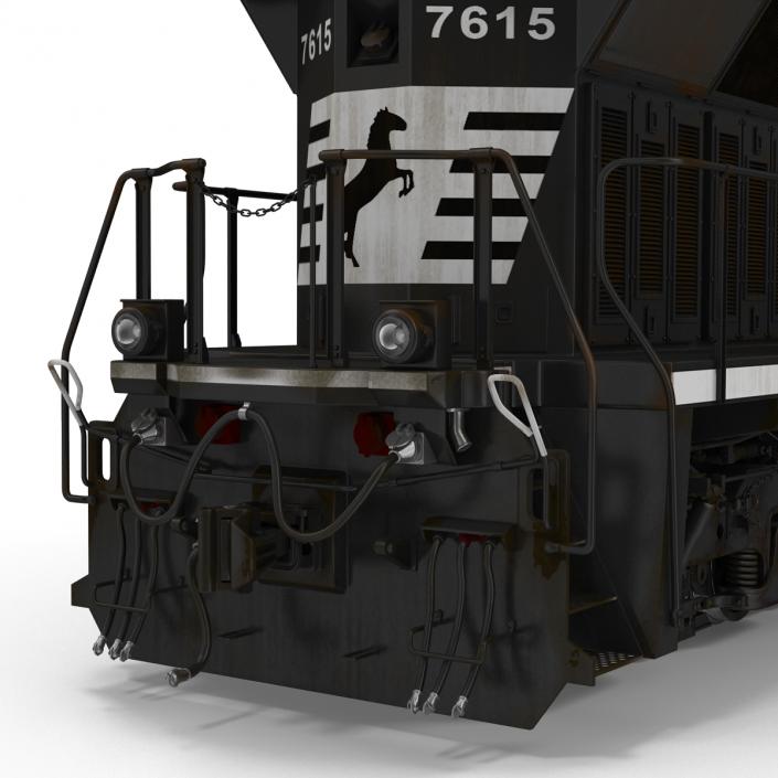 Locomotive ES40DC Norfolk Southern 3D model