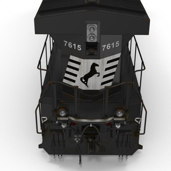 Locomotive ES40DC Norfolk Southern 3D model