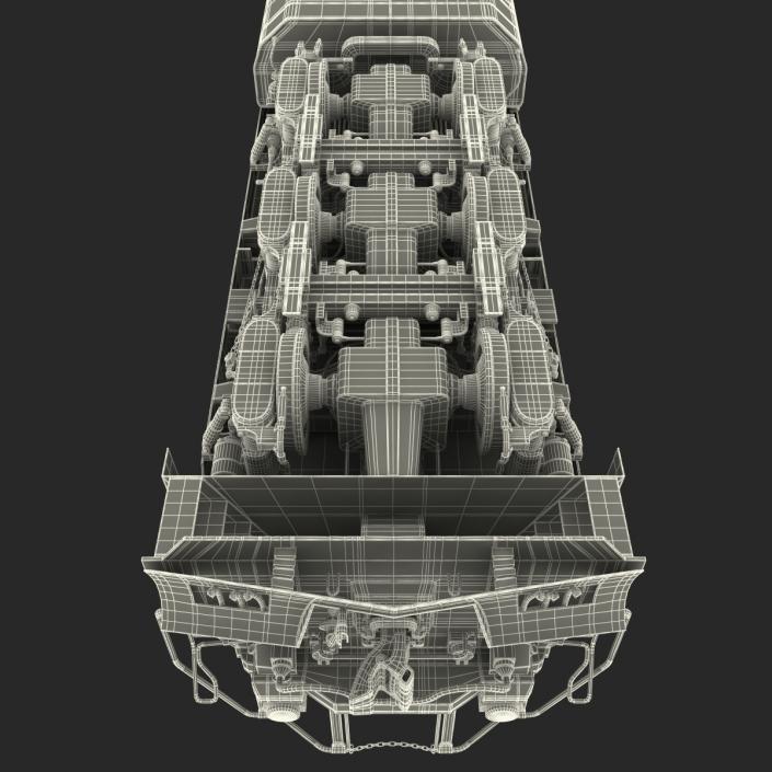 Locomotive ES40DC Norfolk Southern 3D model