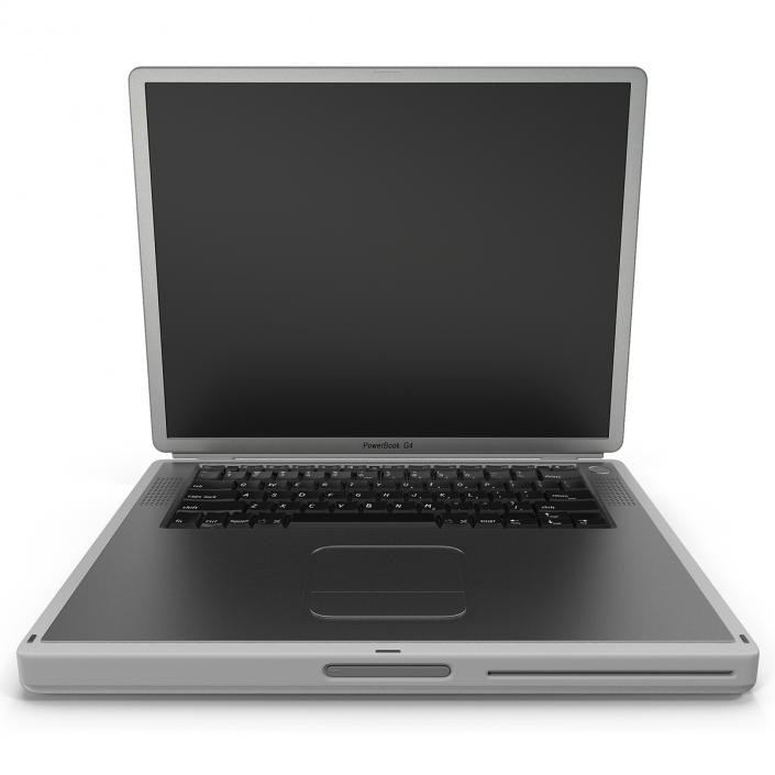 3D Apple PowerBook G4 model