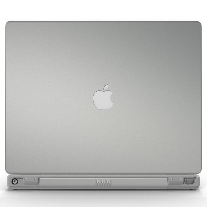 3D Apple PowerBook G4 model