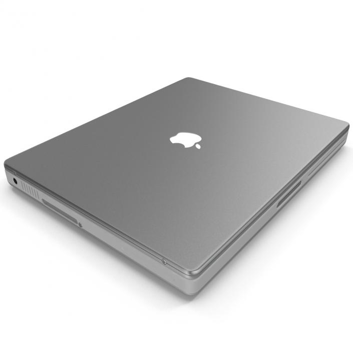 3D Apple PowerBook G4 model