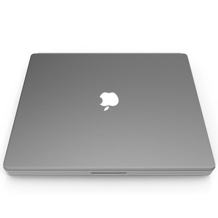 3D Apple PowerBook G4 model