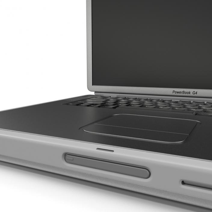 3D Apple PowerBook G4 model