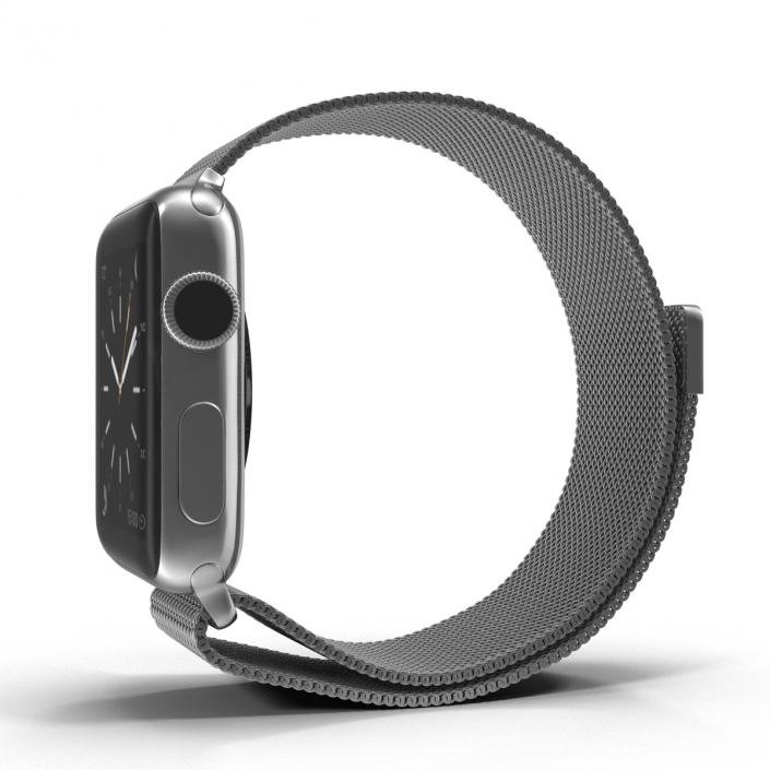 Apple Watch 38mm Milanese Loop 2 3D