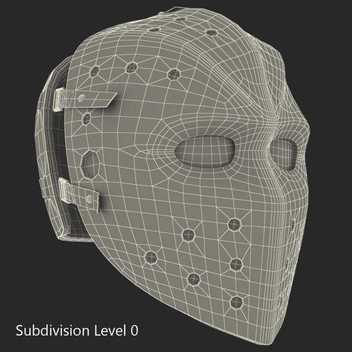 3D Hockey Mask 4 model