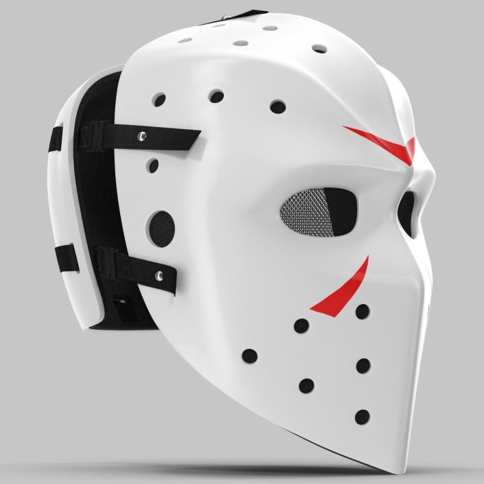 3D Hockey Mask 2 model