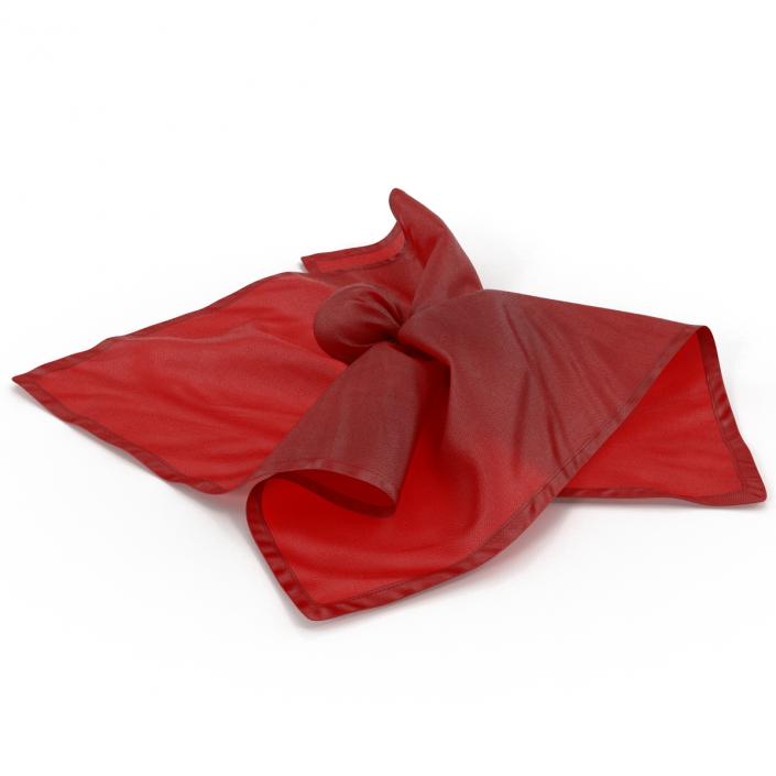 Football Penalty Flag Red 2 3D