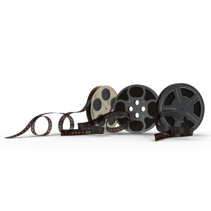 Video Film Reels Collection 3D