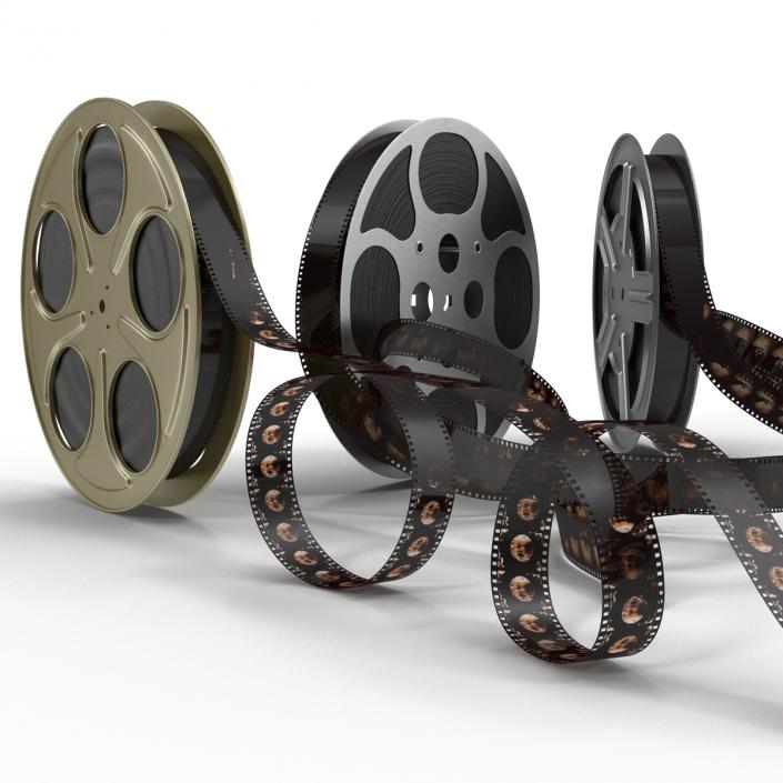 Video Film Reels Collection 3D