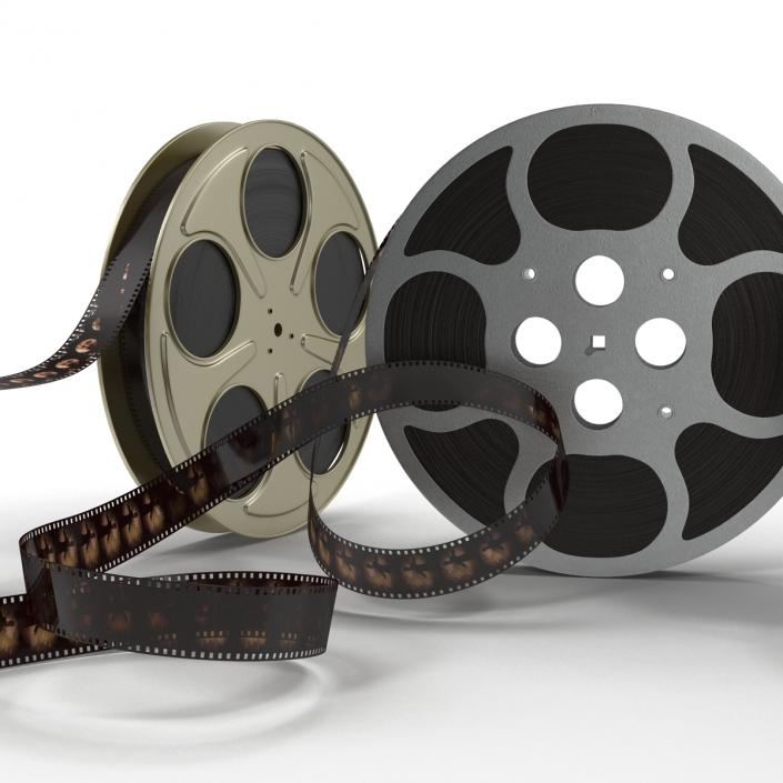 Video Film Reels Collection 3D