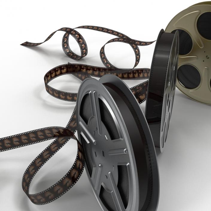 Video Film Reels Collection 3D