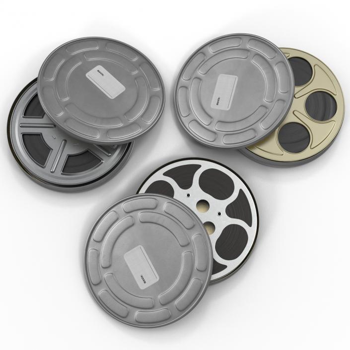 Video Film Reels 3D Models Collection 3 3D model