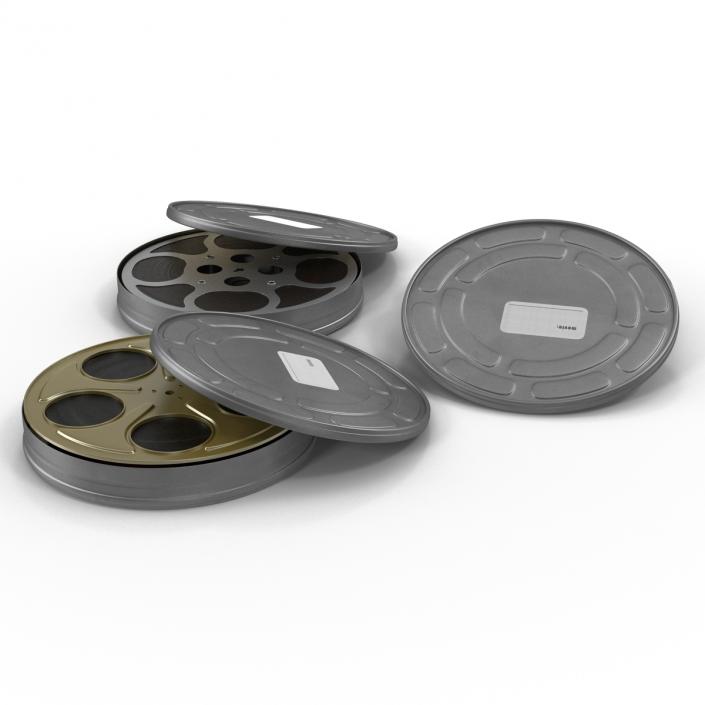 Video Film Reels 3D Models Collection 3 3D model