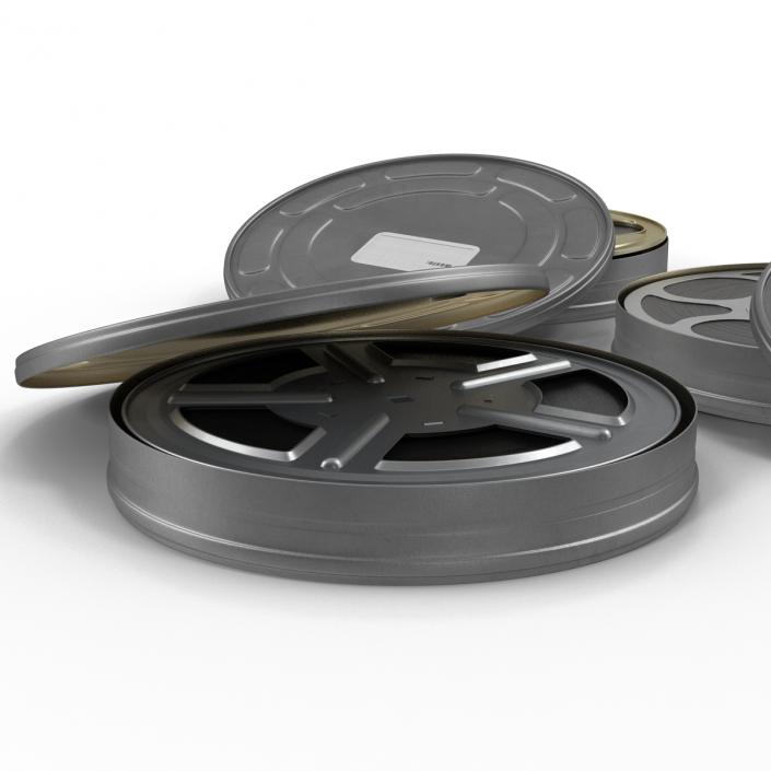 Video Film Reels 3D Models Collection 3 3D model