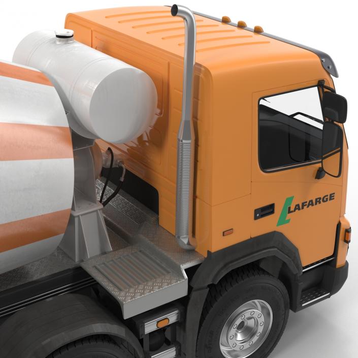 3D Cement Mixer Vehicle Lafarge model