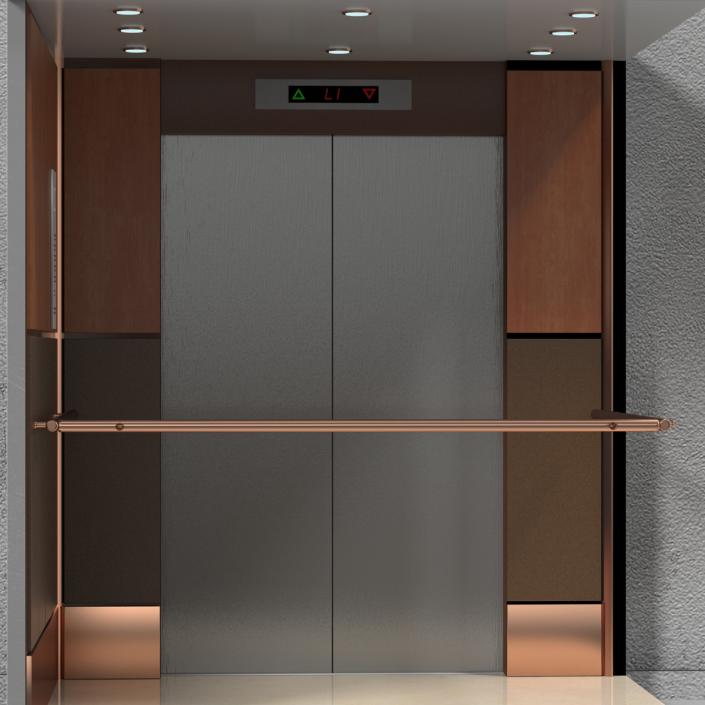 3D model Lift Interior 2