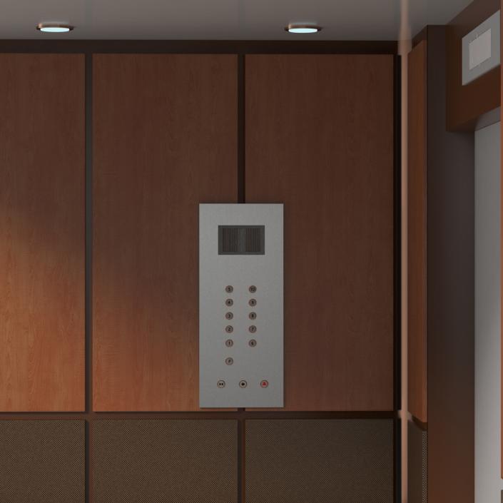 3D model Lift Interior 2