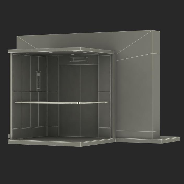 3D model Lift Interior 2