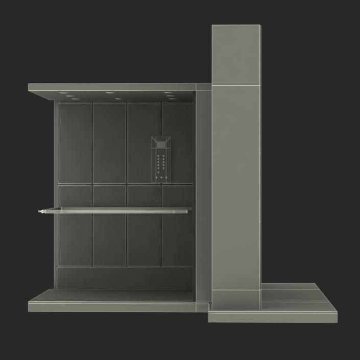 3D model Lift Interior 2