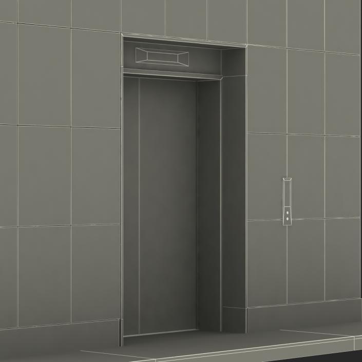 3D model Lift Interior 2