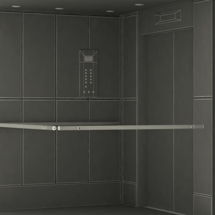 3D model Lift Interior 2