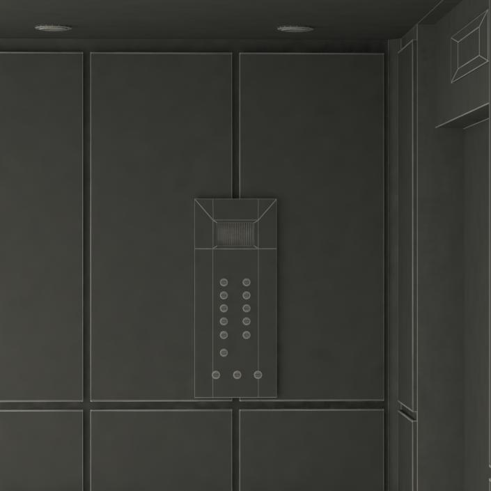 3D model Lift Interior 2