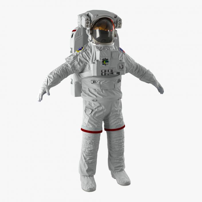 NASA Space Suit Extravehicular Mobility Unit 3D model