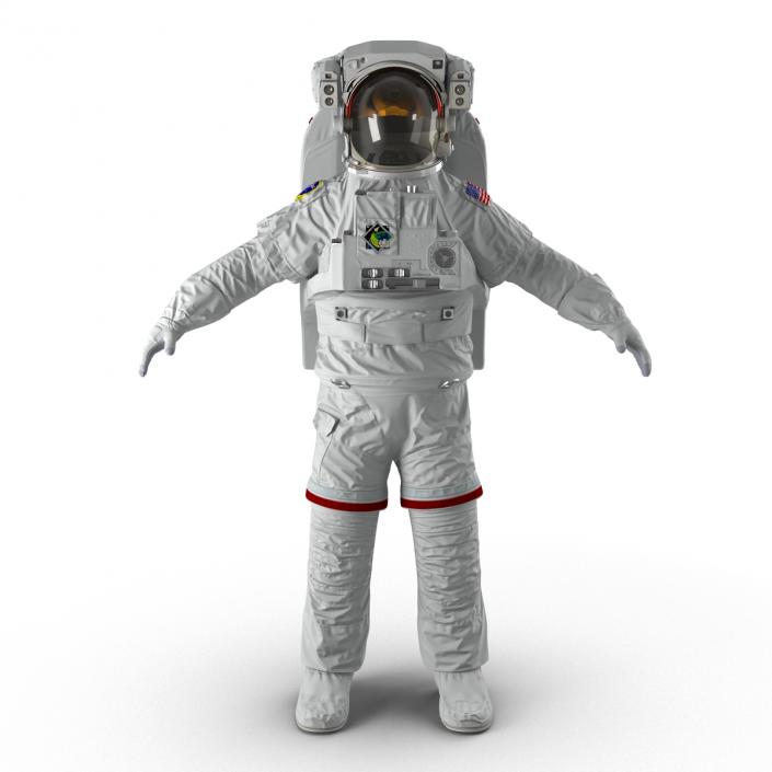 NASA Space Suit Extravehicular Mobility Unit 3D model