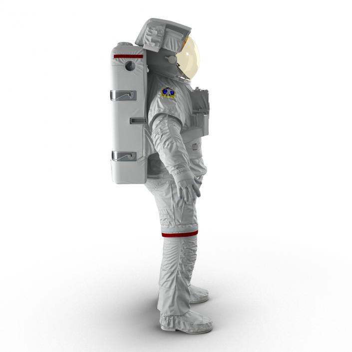 NASA Space Suit Extravehicular Mobility Unit 3D model