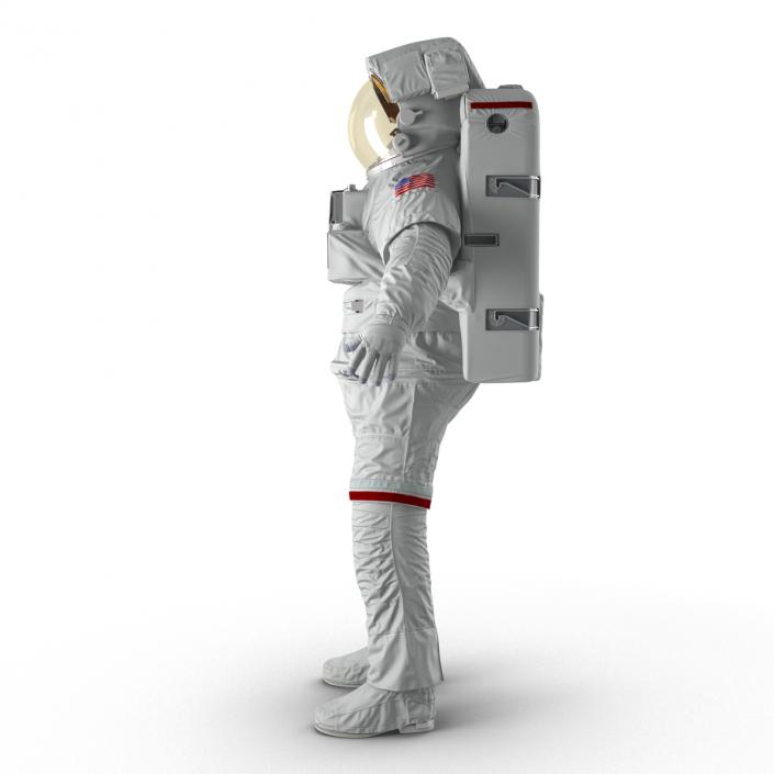 NASA Space Suit Extravehicular Mobility Unit 3D model