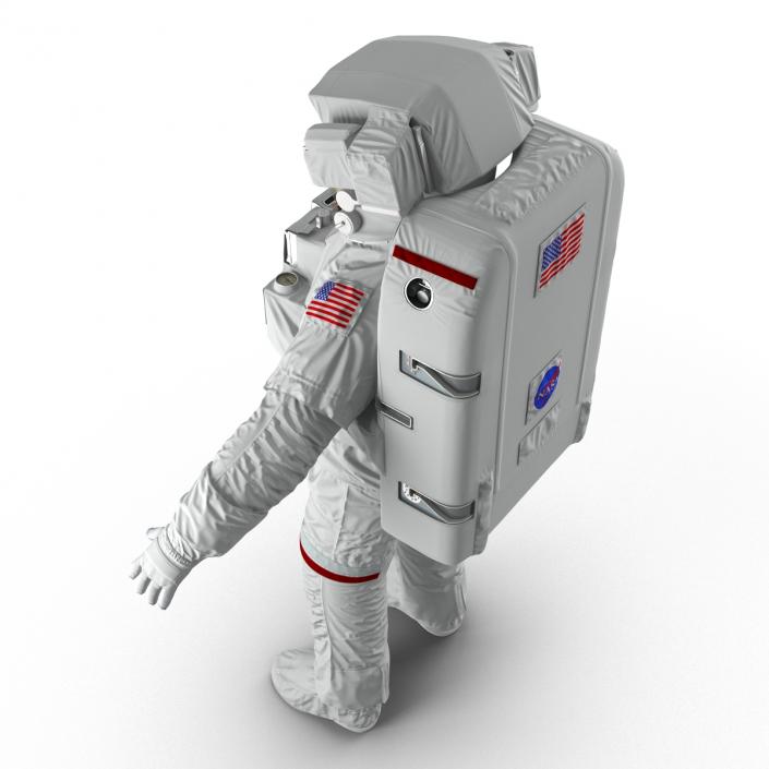 NASA Space Suit Extravehicular Mobility Unit 3D model