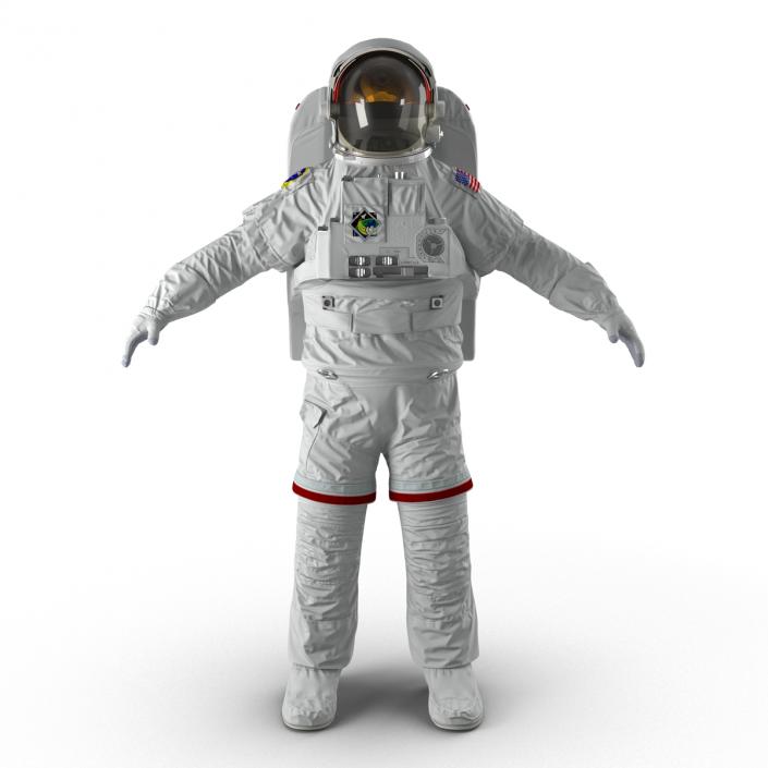 3D NASA Space Suit Extravehicular Mobility Unit 2