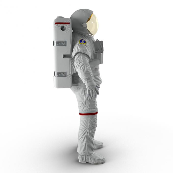 3D NASA Space Suit Extravehicular Mobility Unit 2