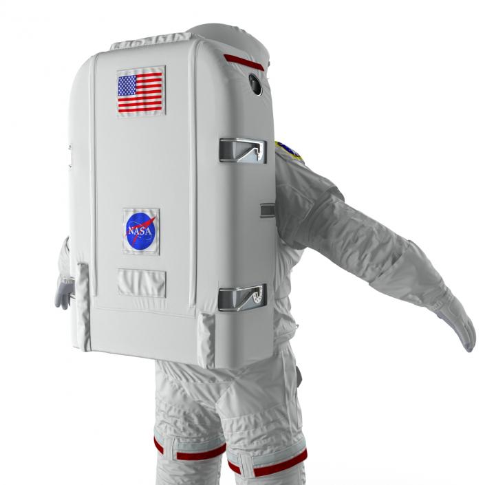 3D NASA Space Suit Extravehicular Mobility Unit 2