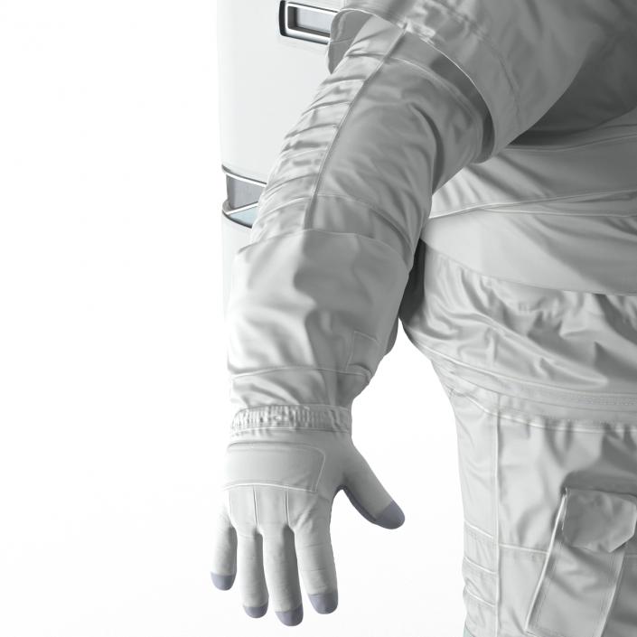 3D NASA Space Suit Extravehicular Mobility Unit 2