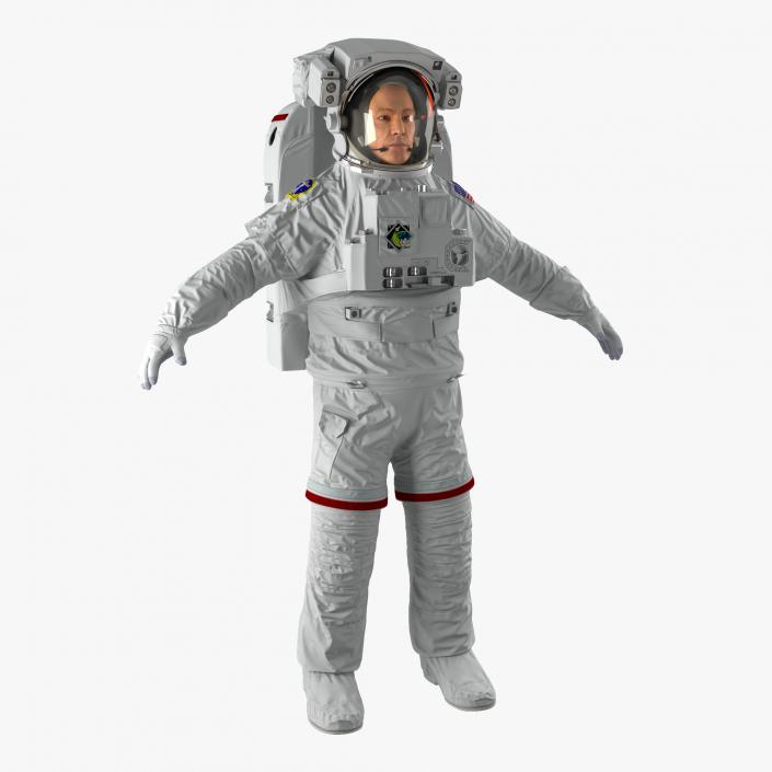 3D Astronaut Nasa Extravehicular Mobility Unit model