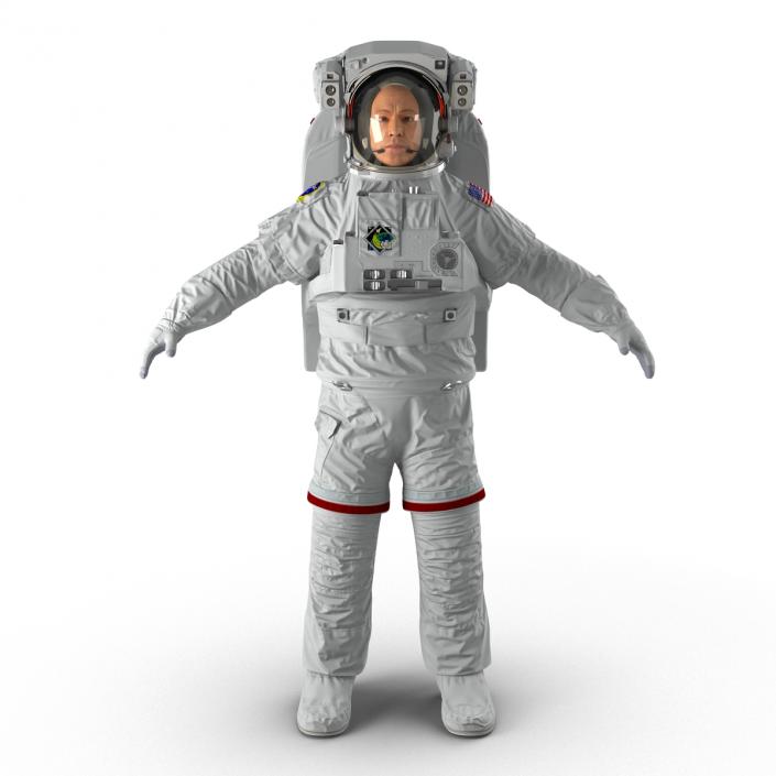 3D Astronaut Nasa Extravehicular Mobility Unit model