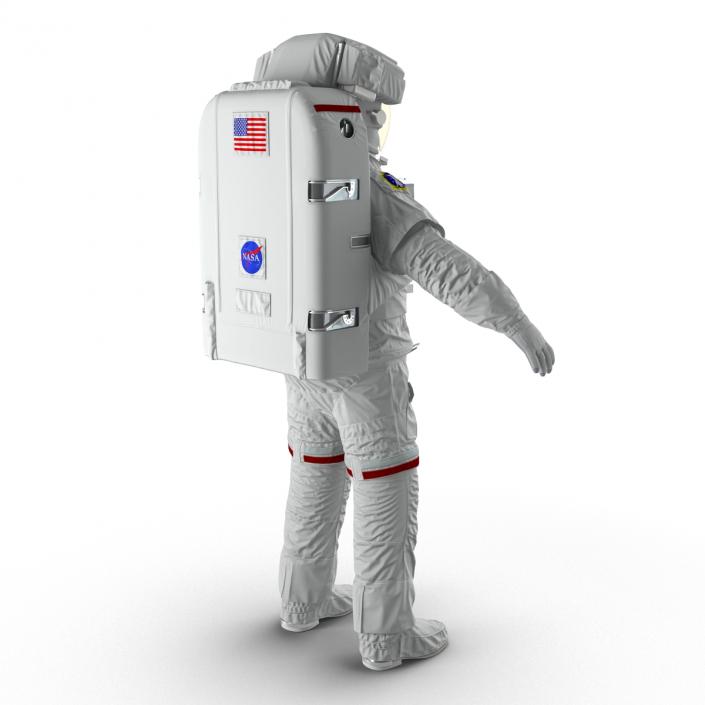 3D Astronaut Nasa Extravehicular Mobility Unit model