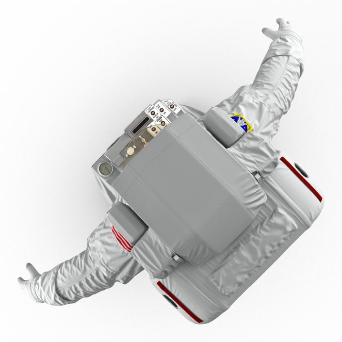 3D Astronaut Nasa Extravehicular Mobility Unit model