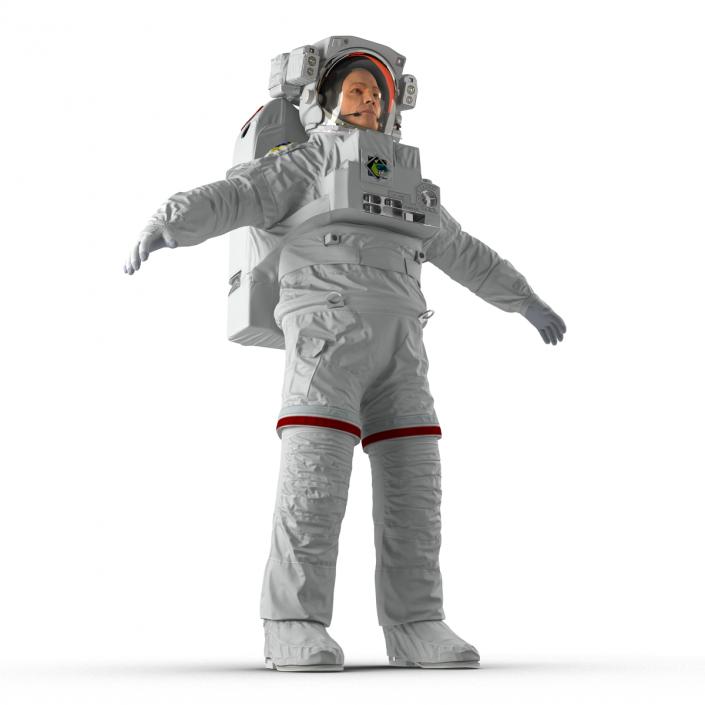 3D Astronaut Nasa Extravehicular Mobility Unit model