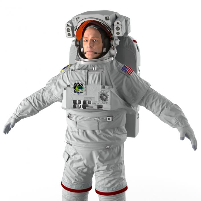 3D Astronaut Nasa Extravehicular Mobility Unit model